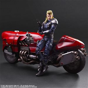 Final Fantasy VII Remake Play Arts Kai: Roche & Motorcycle Set