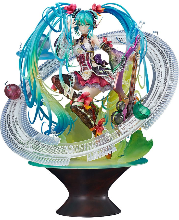 Character Vocal Series 01 Hatsune Miku 1/7 Scale Pre-Painted Figure: Hatsune Miku Virtual Pop Star Ver. [GSC Online Shop Exclusive Ver.] image 1