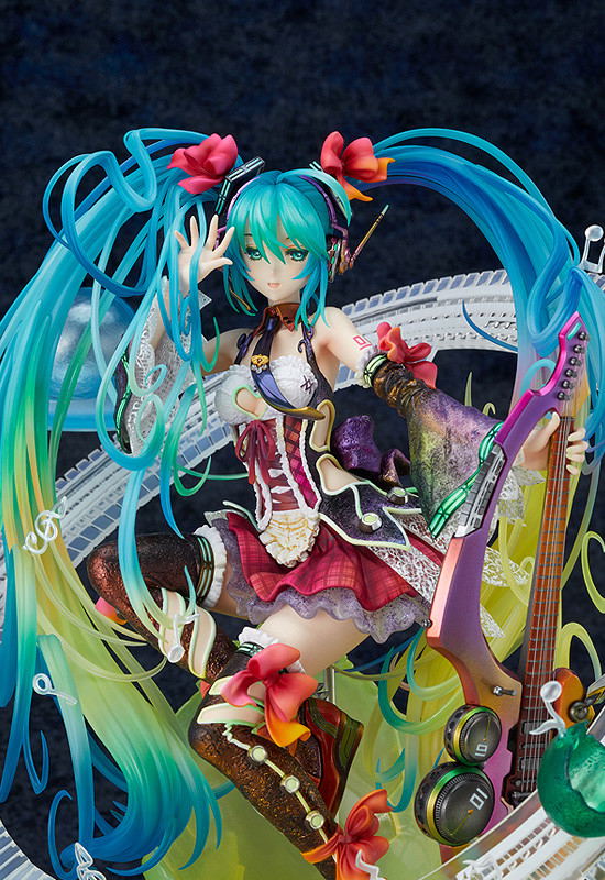 Character Vocal Series 01 Hatsune Miku 1/7 Scale Pre-Painted Figure: Hatsune Miku Virtual Pop Star Ver. [GSC Online Shop Exclusive Ver.] image 12