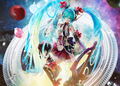 Character Vocal Series 01 Hatsune Miku 1/7 Scale Pre-Painted Figure: Hatsune Miku Virtual Pop Star Ver. [GSC Online Shop Exclusive Ver.] thumbnail 4