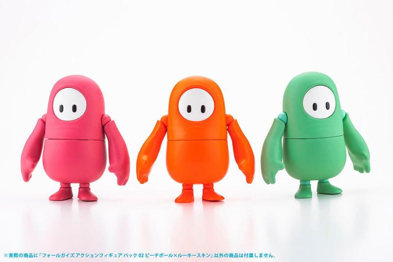 Fall Guys Ultimate Knockout 1/20 Scale Action Figure Pack 02: Beach Ball x Rookie ​Costume image 21