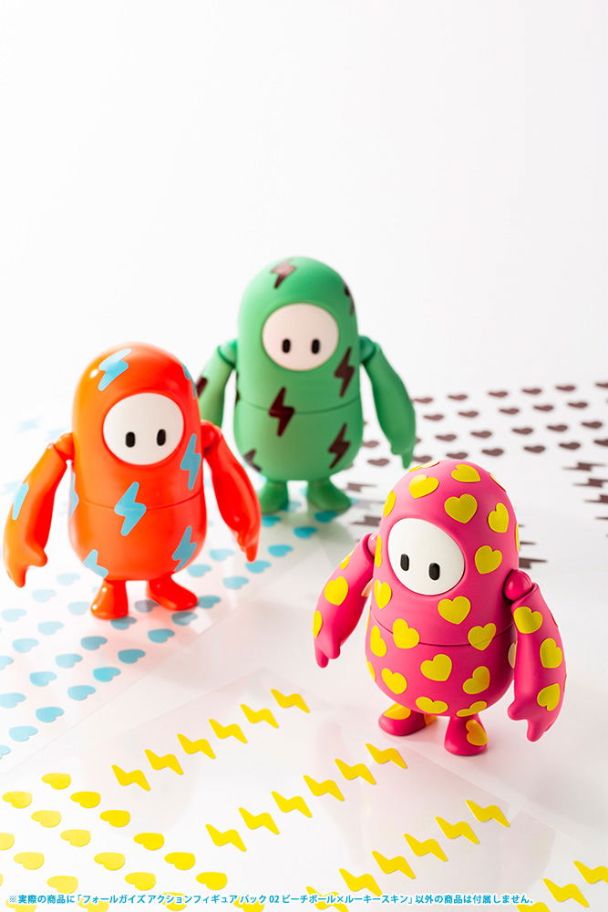 Fall Guys Ultimate Knockout 1/20 Scale Action Figure Pack 02: Beach Ball x Rookie ​Costume image 23