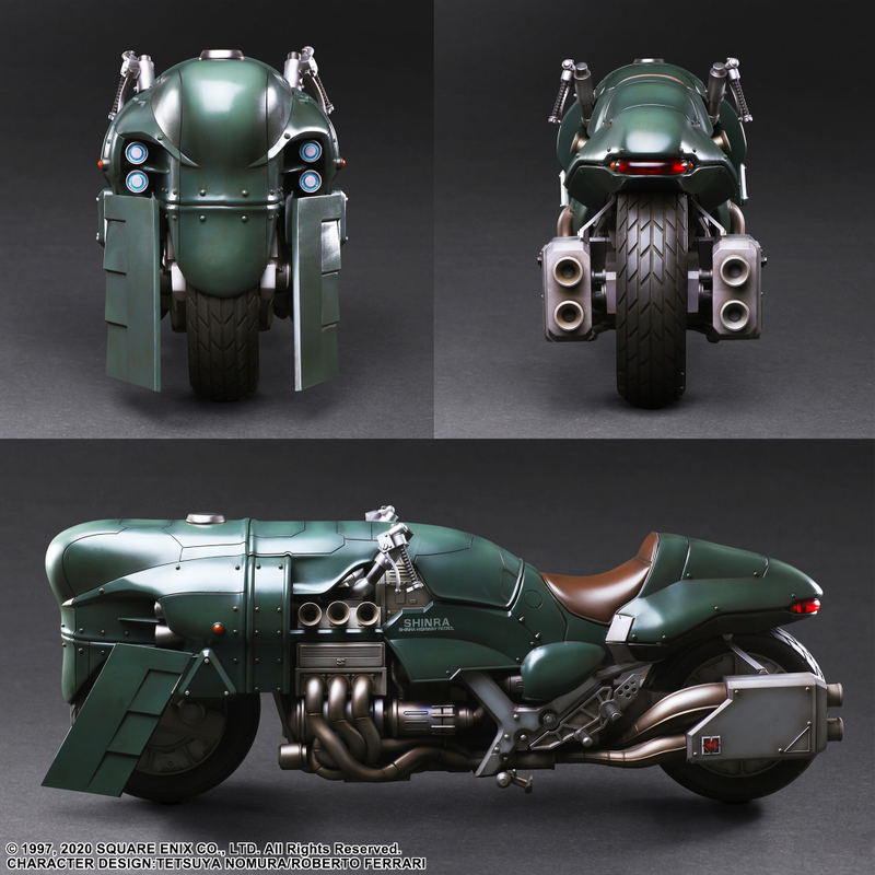 Final Fantasy VII Remake Play Arts Kai: Shinra Elite Security Officer & Motorcycle Set image 10