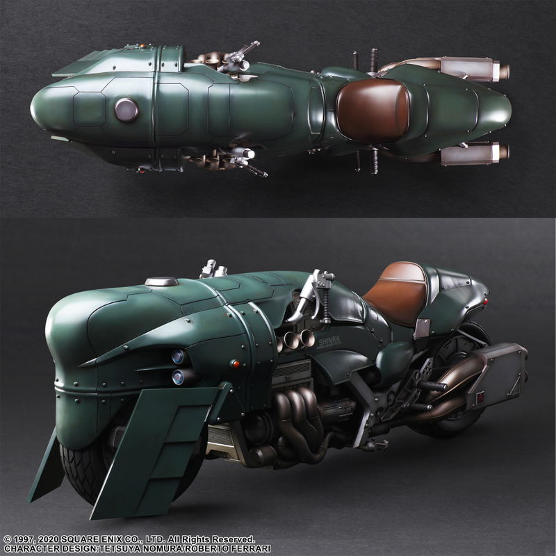 Final Fantasy VII Remake Play Arts Kai: Shinra Elite Security Officer & Motorcycle Set image 11