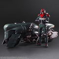 Final Fantasy VII Remake Play Arts Kai: Shinra Elite Security Officer & Motorcycle Set thumbnail 2