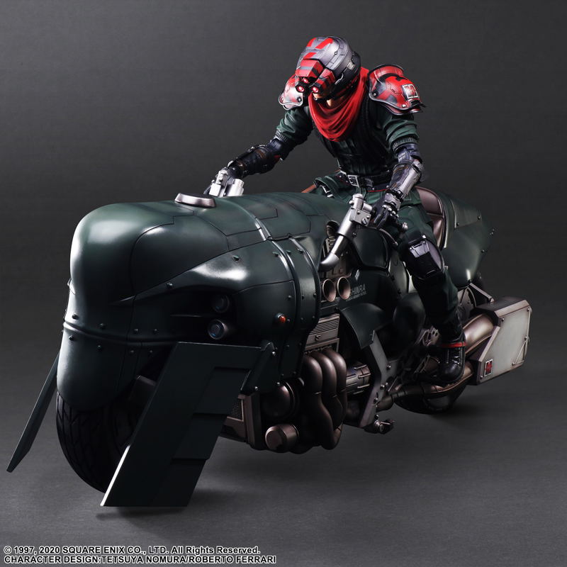 Final Fantasy VII Remake Play Arts Kai: Shinra Elite Security Officer & Motorcycle Set image 3