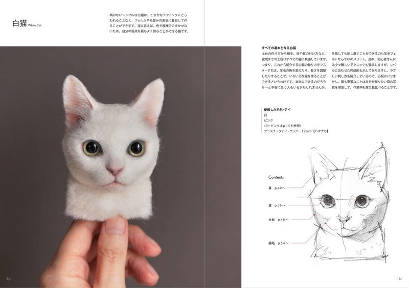 Portrait Of A Cat Born From Wool Felt How To Make A Wakuneko image 9