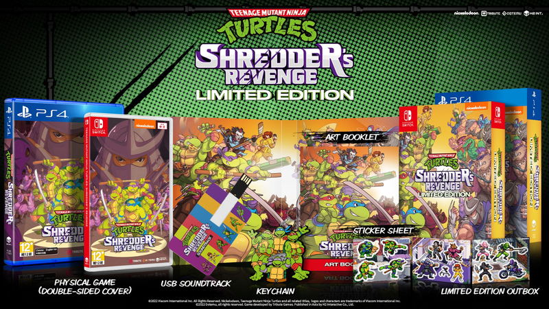 Teenage Mutant Ninja Turtles: Shredder's Revenge - Special Edition (PS –  Signature Edition Games