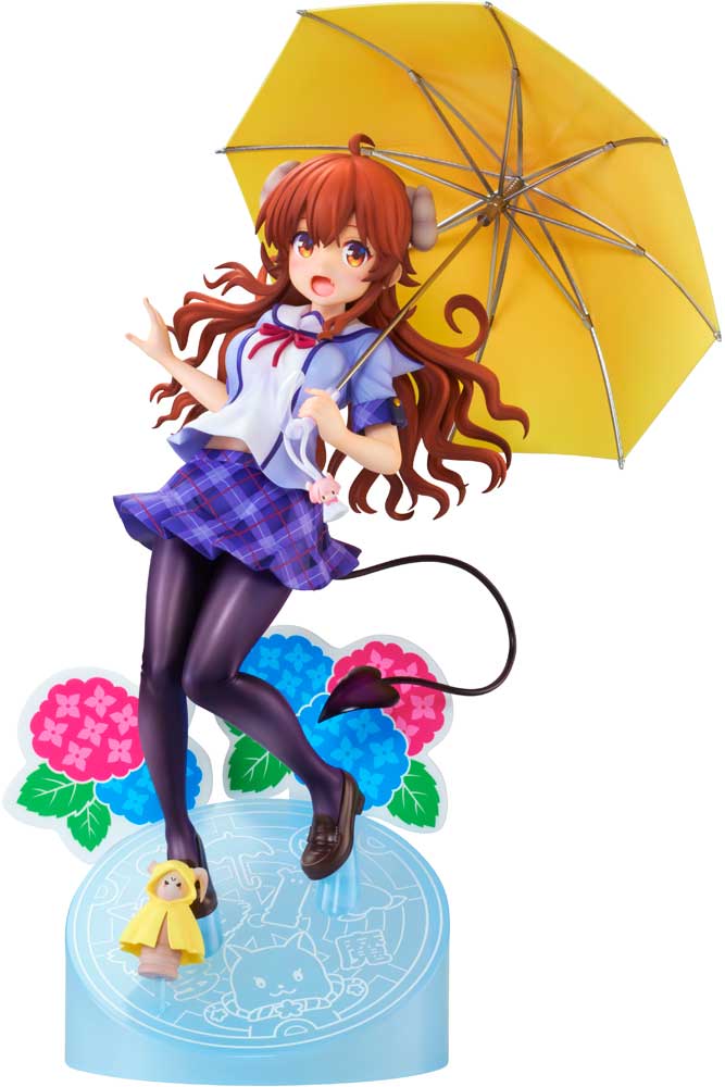 The Demon Girl Next Door 2 1/7 Scale Pre-Painted Figure: Shadow Mistress Yuko School Uniform Ver. image 1