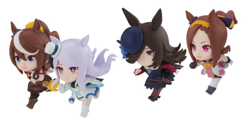 Uma Musume Pretty Derby Omoikkiri Hashiritai 1 (Set of 4 Pieces) image 1