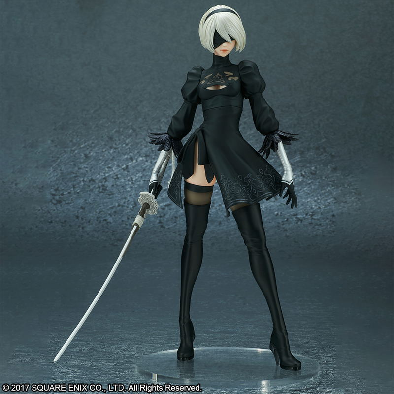 Nier: Automata Pre-Painted Figure: 2B (YoRHa No. 2 Type B) Regular Edition (Re-run) image 2