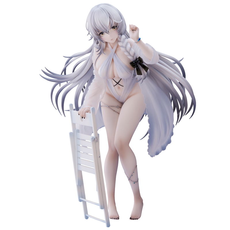 Azur Lane Pre-Painted Figure: Hermione Pure White Holiday Ver. image 1