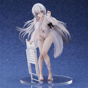 Azur Lane Pre-Painted Figure: Hermione Pure White Holiday Ver.