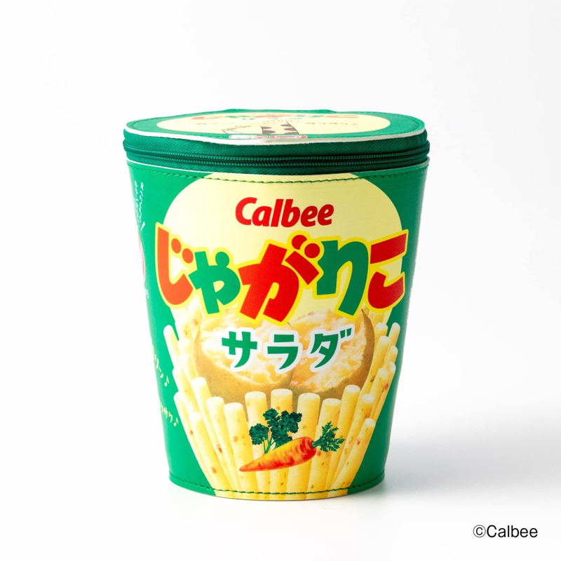 Calbee Jagarico Big Pouch Book Salad Ver. image 3