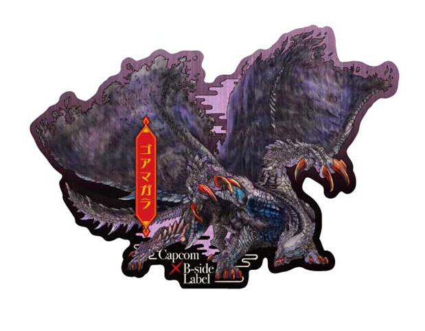 Capcom x B-Side Label Sticker Monster Hunter Gore Magala (Artwork) image 1