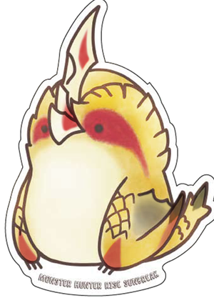 Capcom x B-Side Label Sticker Monster Hunter Seregios (Fancy)_