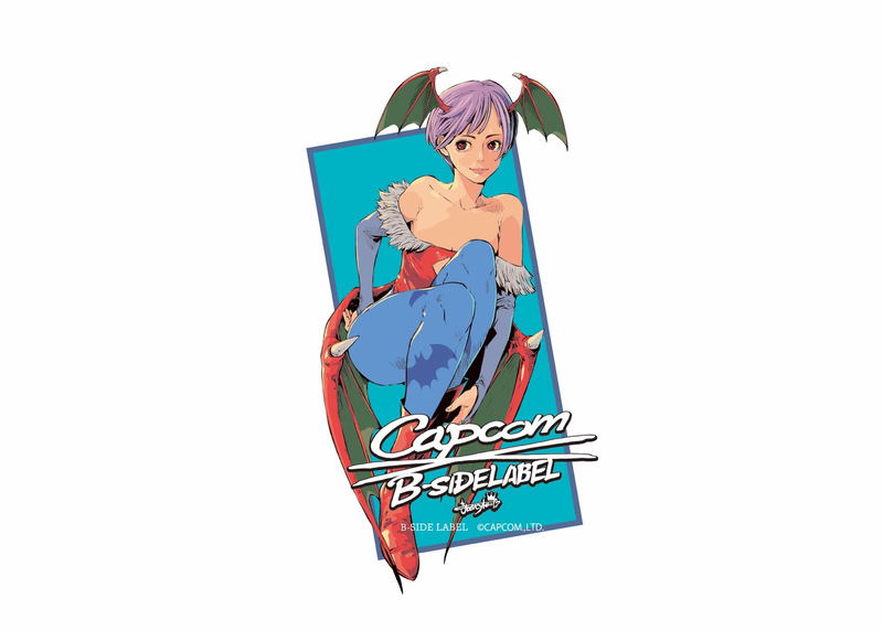 Capcom x B-Side Label Sticker Vampire Savior Lilith image 1