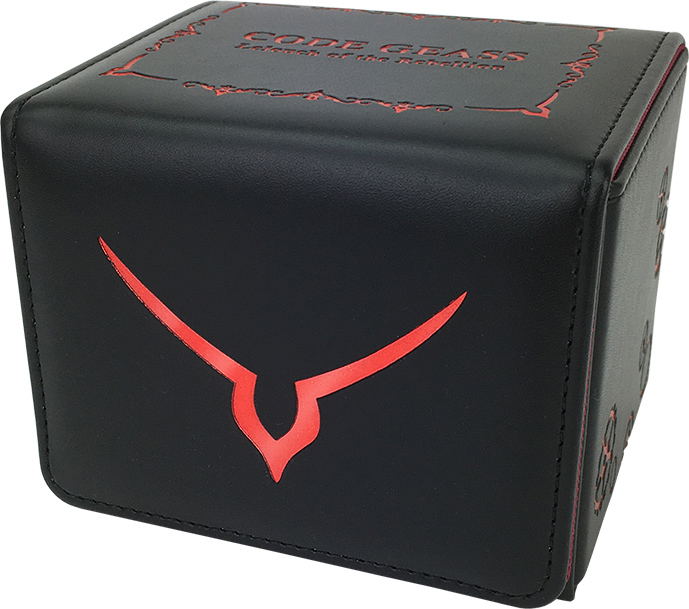 Code Geass: Lelouch of the Rebellion Synthetic Leather Deck Case: Geass Mark image 1
