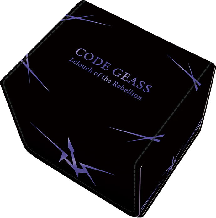 Code Geass: Lelouch of the Rebellion Synthetic Leather Deck Case: Black Knights image 1