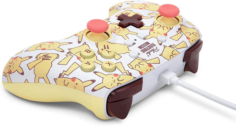 PowerA Enhanced Wired Controller for Nintendo Switch (Pikachu Blush) image 4