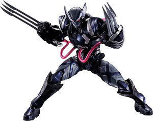 S.H.Figuarts Avengers Tech-On: Venom Symbiote Wolverine (Tech-On Avengers)_