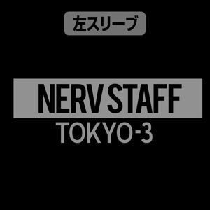 Evangelion Nerv Embroidery Polo Shirt Black (M Size)_