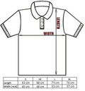 Evangelion Nerv Embroidery Polo Shirt Black (L Size) thumbnail 5