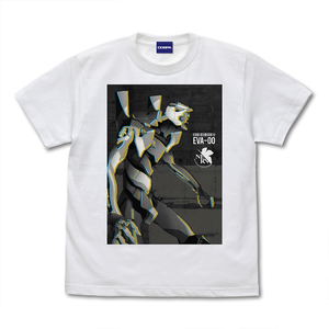 EVANGELION - Evangelion Unit-00 Effect Visual T-shirt White (M Size)_