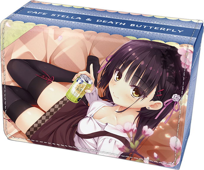 Cafe Stella and the Reaper's Butterflies - Natsume Shiki Spring Ver. Synthetic Leather Deck Case W image 1