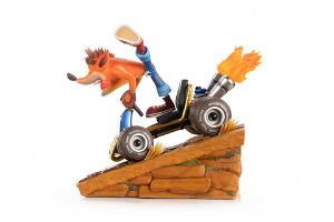 Crash Team Racing Nitro-Fueled Resin Painted Statue: Crash in Kart [Standard Edition]