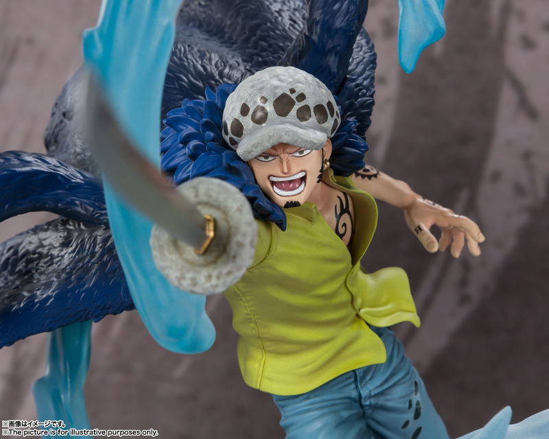 Figuarts Zero Extra Battle One Piece: Trafalgar Law Three Captain Battle of Monsters on Onigashima (Re-run) image 6