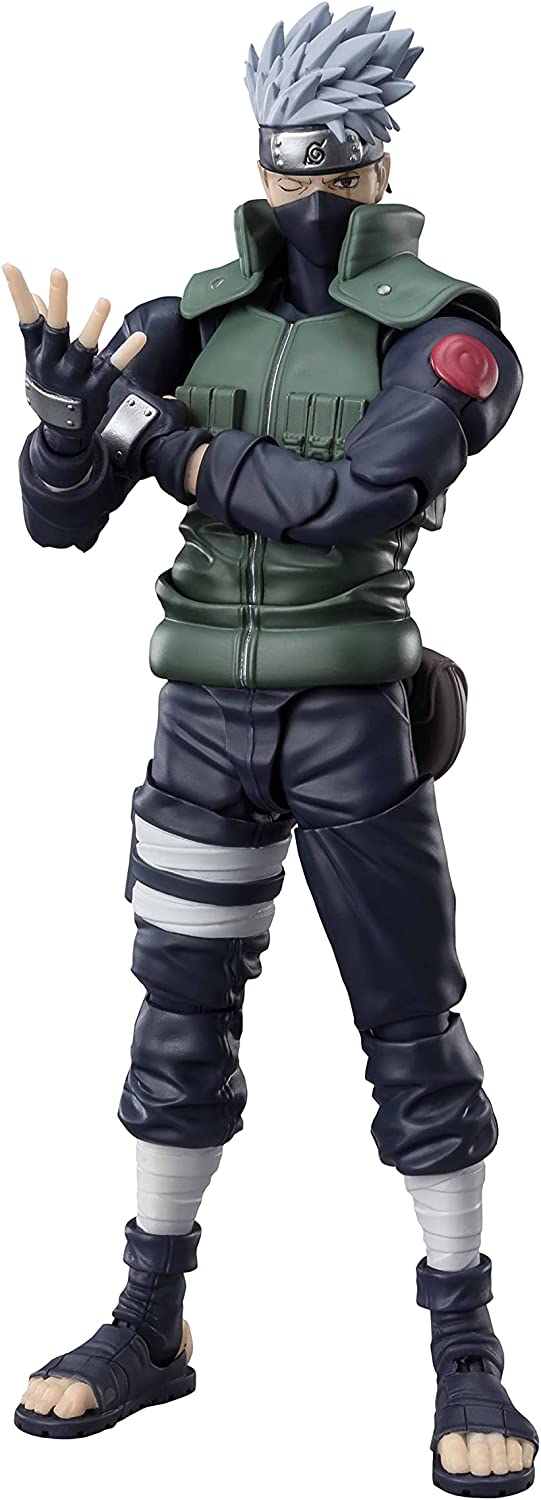 S.H.Figuarts Naruto Shippuden: Kakashi Hatake -Yuumei Todoroku Sharingan no Eiyuu- image 1