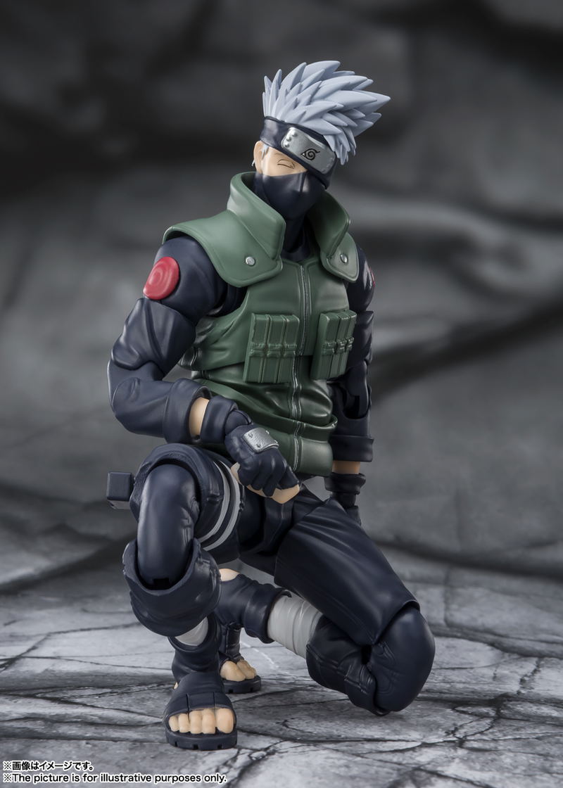 S.H.Figuarts Naruto Shippuden: Kakashi Hatake -Yuumei Todoroku Sharingan no Eiyuu- image 7