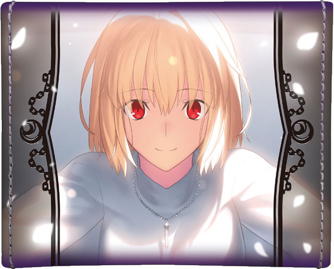 Tsukihime: A Piece of Blue Glass Moon - Arcueid Brunestud Synthetic Leather Deck Case image 3