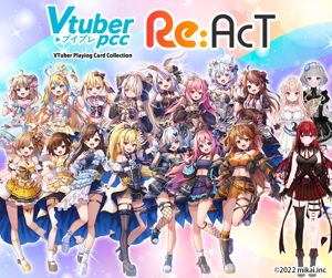 VTuber Playing Card Collection: Re:AcT (Set of 10 packs)_