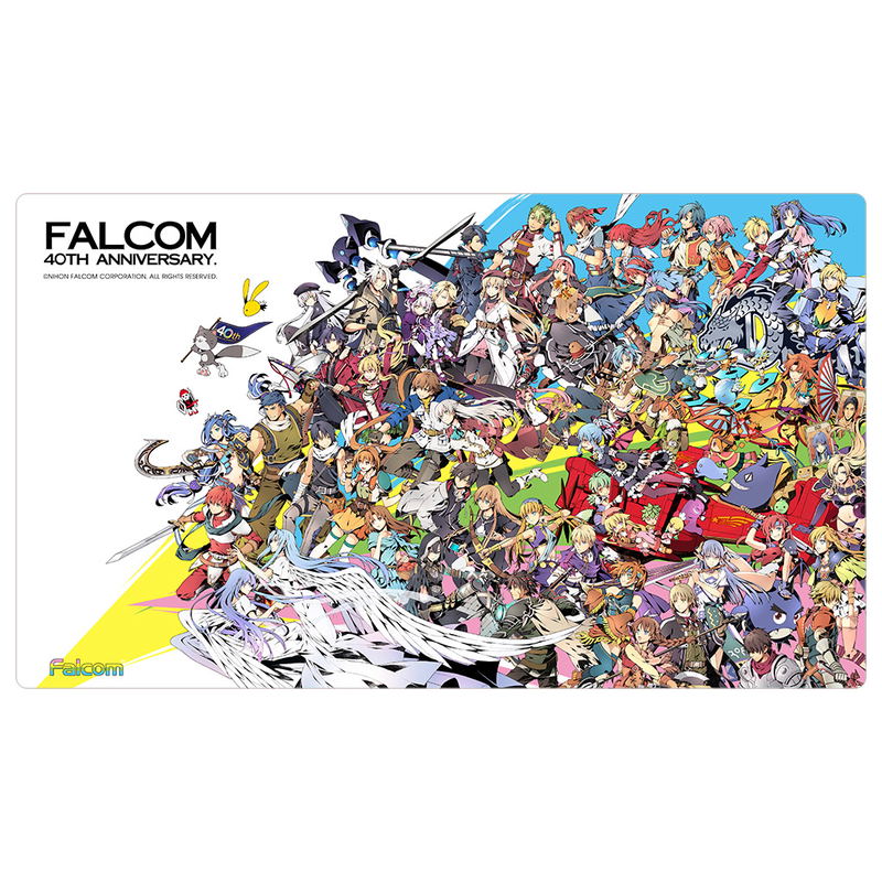 Nihon Falcom 40th Anniversary Rubber Mat image 1