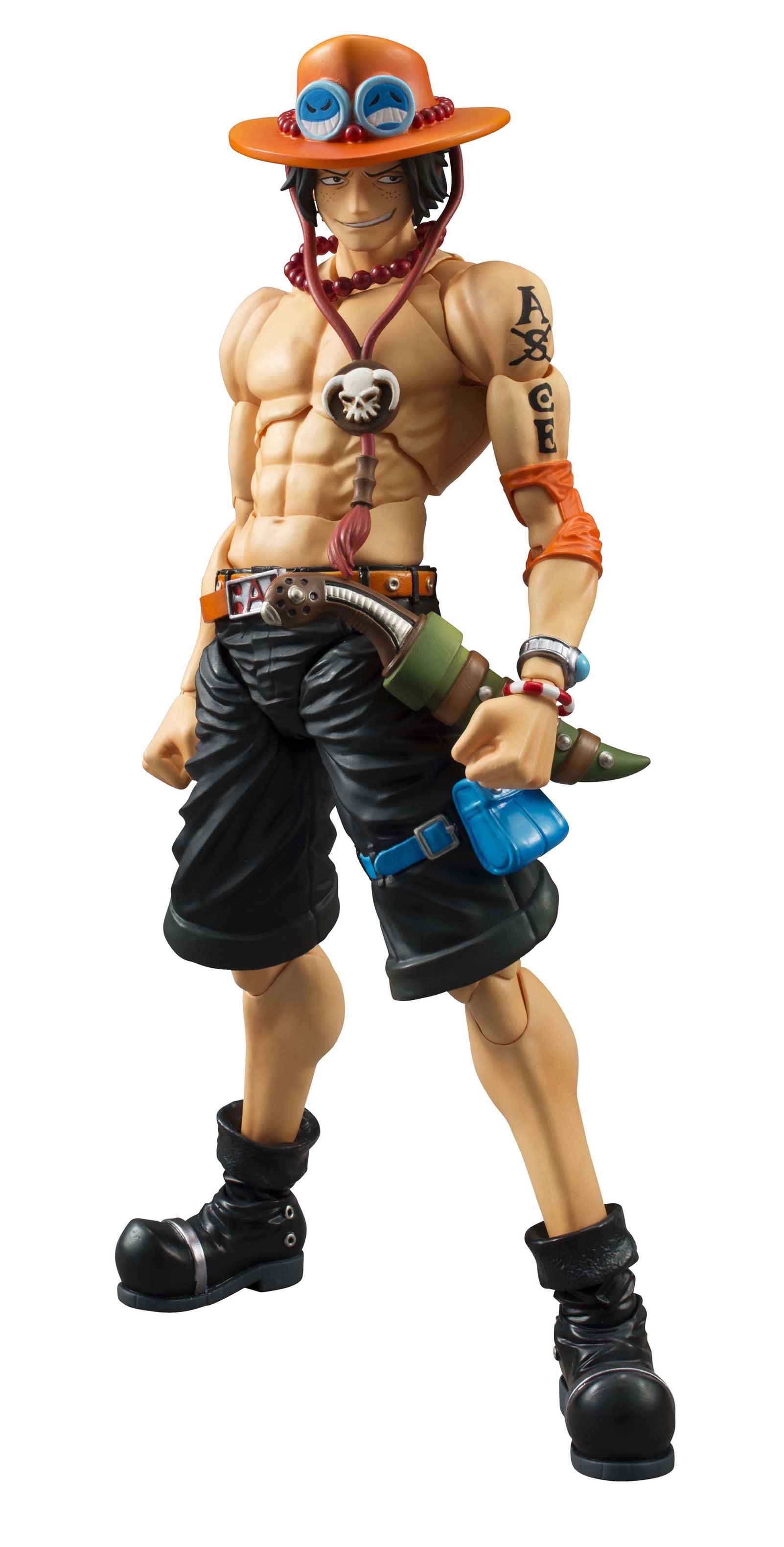 ACTION FIGURE ONE PIECE - PORTGAS D. ACE - VARIABLE ACTION HEROES REF.:  834233 - Preech Informática