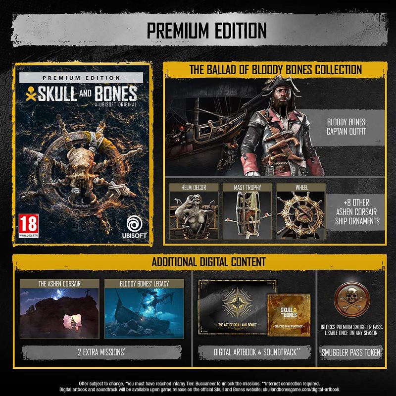Pre-Purchase & Pre-Order SKULL AND BONES™ PREMIUM EDITION - Epic