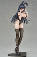 Ikomochi Original Character 1/6 Scale Pre-Painted Figure: Black Bunny Aoi thumbnail 2