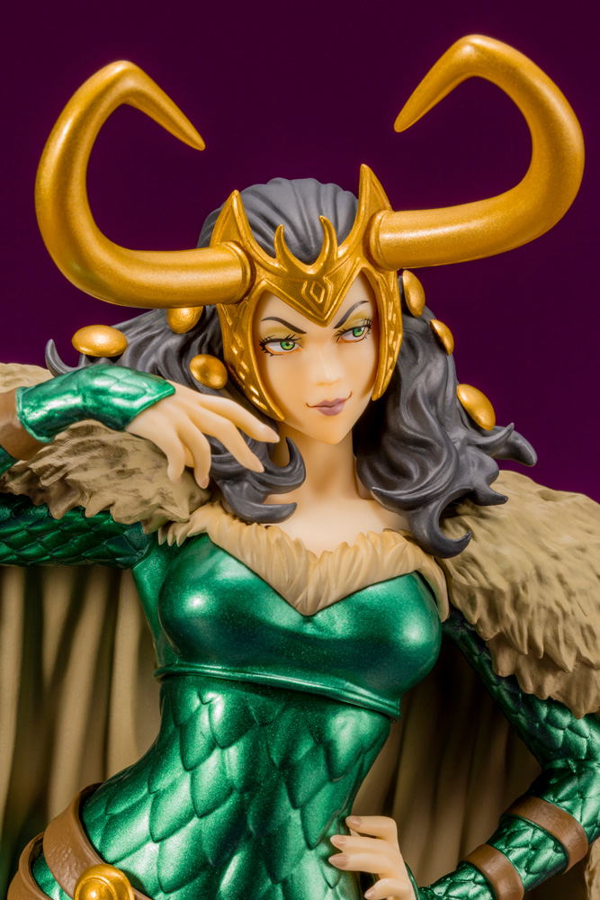 Marvel Bishoujo Marvel Universe 1/7 Scale Pre-Painted Figure: Lady Loki (Loki Laufeyson) image 8