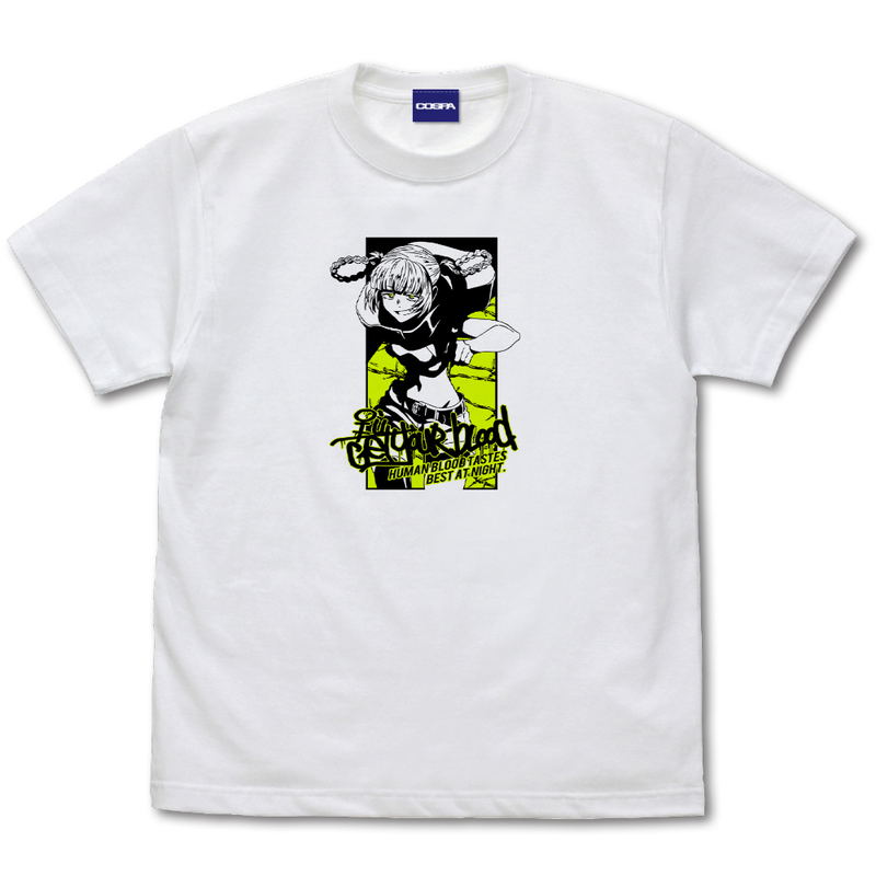 Call of the Night - Nazuna T-shirt Graffiti Ver. White (M Size) image 1