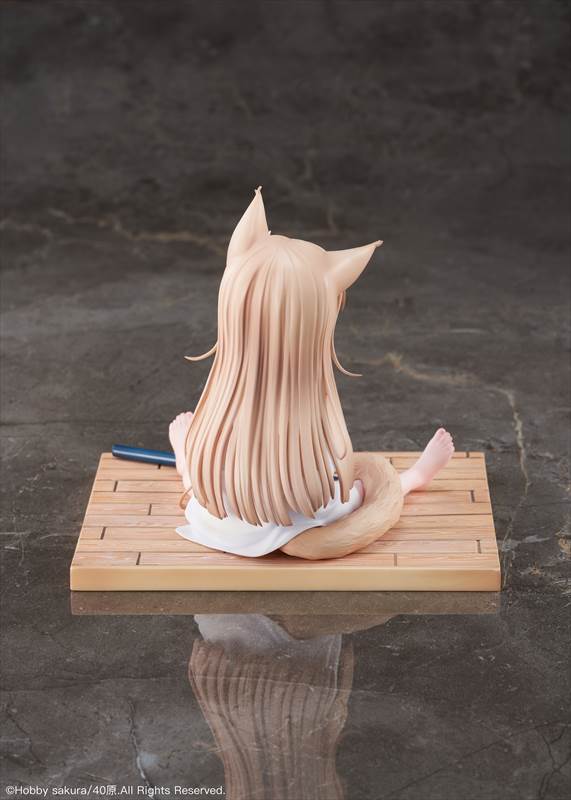 My Cat is a Kawaii Girl 1/6 Scale Pre-Painted Figure: Kinako Sitting Fish Ver. image 2