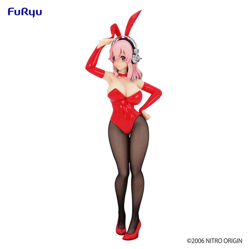 BiCute Bunnies Super Sonico Pre-Painted Figure: Sonico Red Ver. image 2
