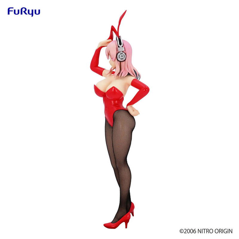 BiCute Bunnies Super Sonico Pre-Painted Figure: Sonico Red Ver. image 3