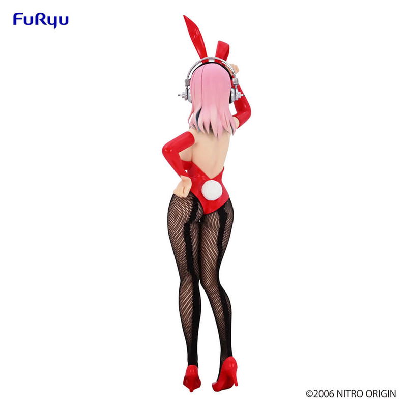 BiCute Bunnies Super Sonico Pre-Painted Figure: Sonico Red Ver. image 4