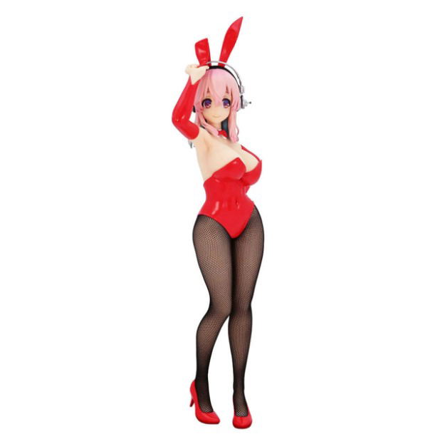 BiCute Bunnies Super Sonico Pre-Painted Figure: Sonico Red Ver. image 1