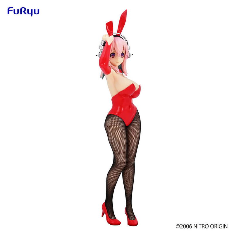 BiCute Bunnies Super Sonico Pre-Painted Figure: Sonico Red Ver. image 7