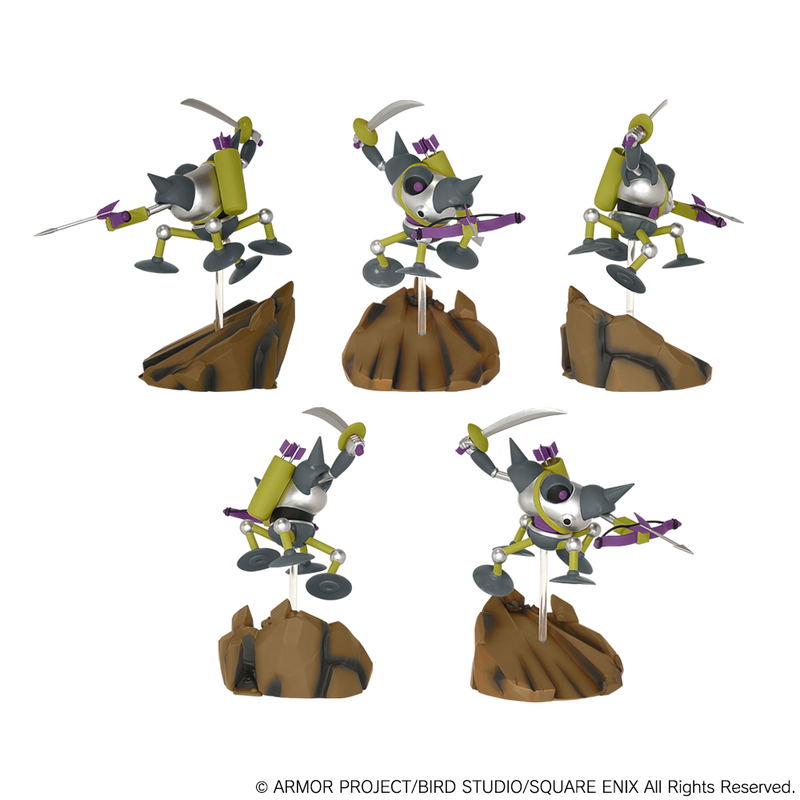 Dragon Quest 3D Monster Zukan Figure Slime Appearance Ver. (Set of 6 Pieces) image 5