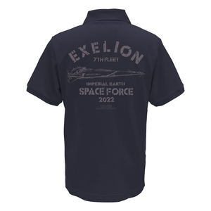 Gunbuster - Exelion Polo Shirt Navy (S Size)_