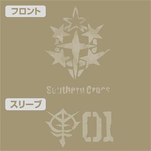Mobile Suit Gundam: Cucuruz Doan's Island Southern Cross Corps - Doan's Zaku Ver. T-shirt Sand Khaki (S Size)